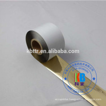 Glossy resin gold  silver ribbon transfer for Citizen printer